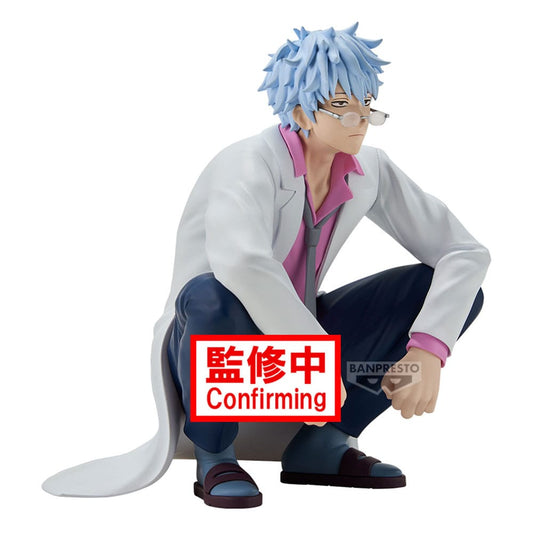 Gintama - Mr. Ginpachi's Zany Class Desk Figure PVC Statue Ginpachi Sakata 13 cm 4983164297225