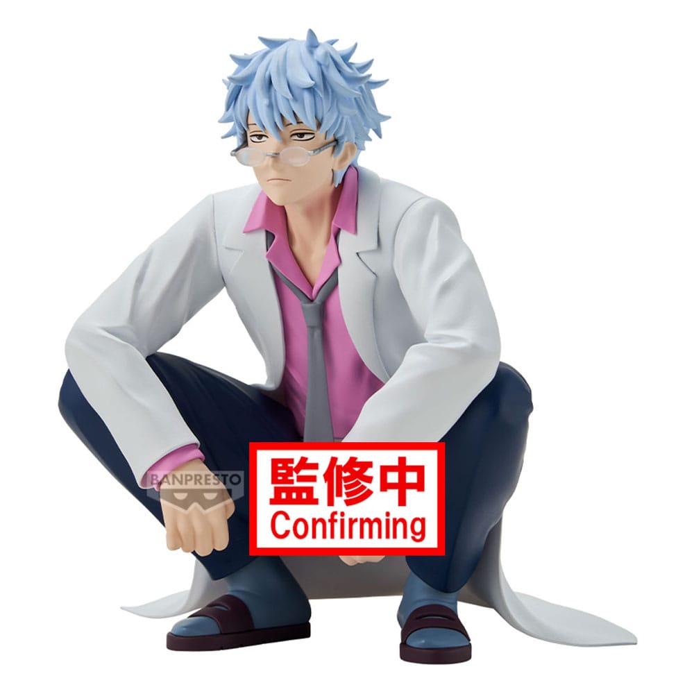 Gintama - Mr. Ginpachi's Zany Class Desk Figure PVC Statue Ginpachi Sakata 13 cm 4983164297225