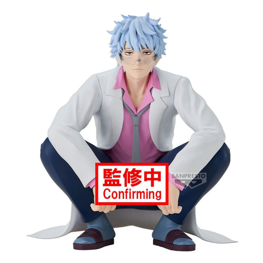 Gintama - Mr. Ginpachi's Zany Class Desk Figure PVC Statue Ginpachi Sakata 13 cm 4983164297225