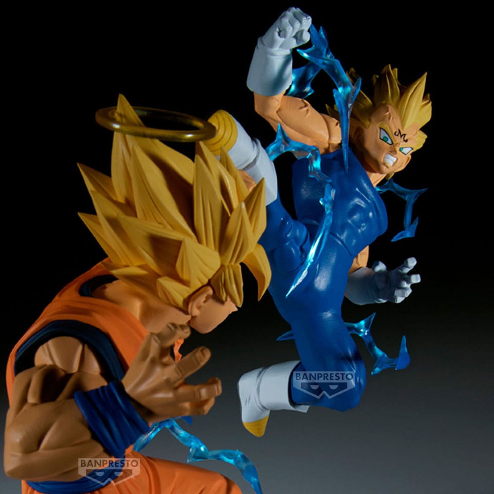 Dragon Ball Z Match Makers PVC Statue Majin Vegeta (vs Super Saiyan 2 Son Goku) 15 cm 4983164297553