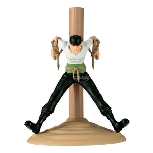 One Piece Figure Life PVC Statue Pirate Hunter Zoro 17 cm 4983164297584