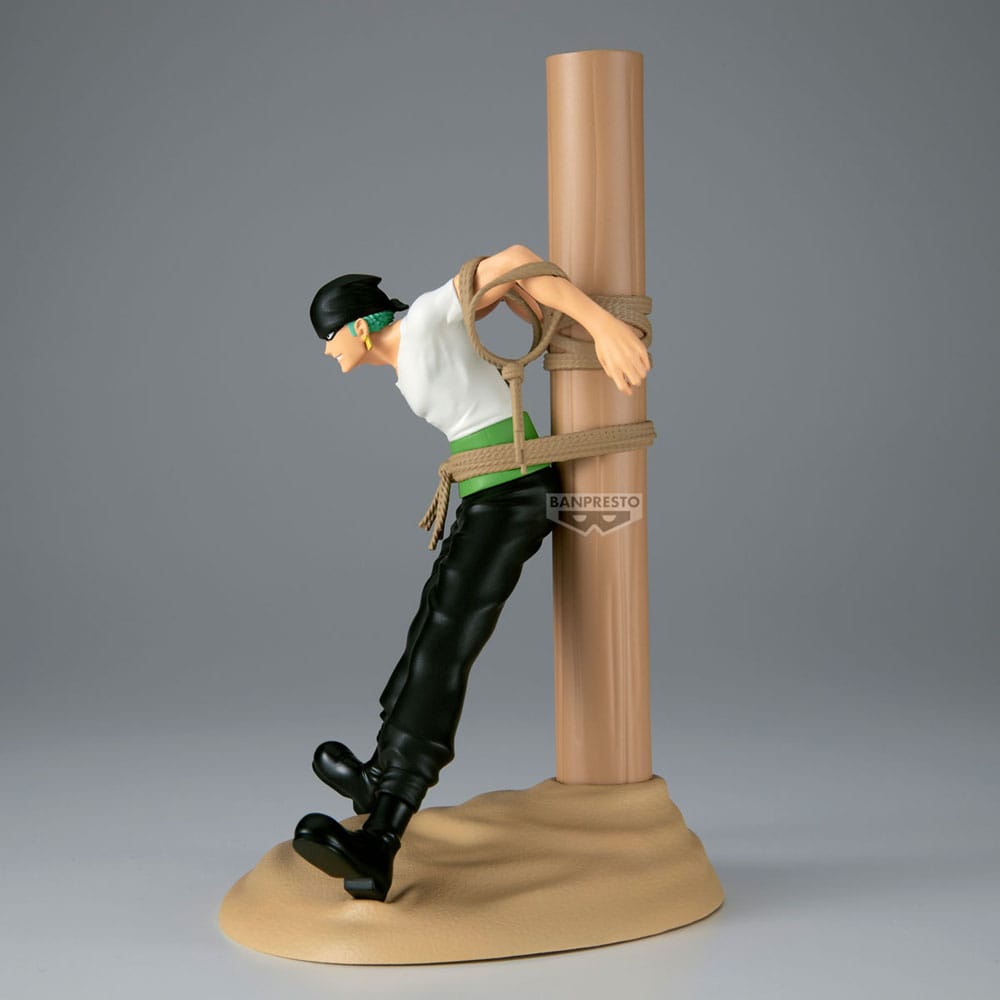 One Piece Figure Life PVC Statue Pirate Hunter Zoro 17 cm 4983164297584