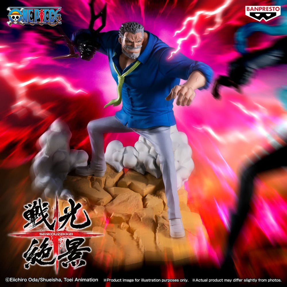 One Piece Senkozekkei PVC Statue Monkey D. Garp 19 cm 4983164297614