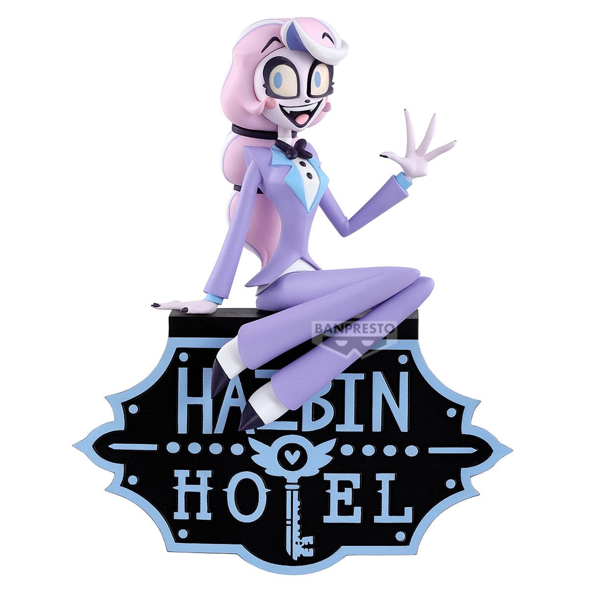 Hazbin Hotel Monitor Top Figure PVC Statue Charlie Morningstar (Ver. B) 14 cm 4983164297850