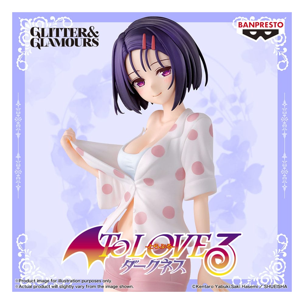 To Love Ru Darkness Glitter&Glamours PVC Statue Haruna Sairenji 23 cm 4983164298680