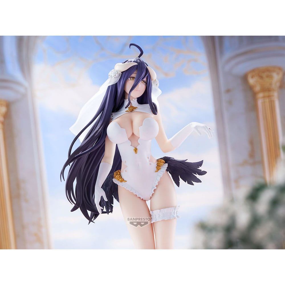 Overlord Glitter&Glamours PVC Statue Albedo Wedding Ver. 27 cm 4983164298741