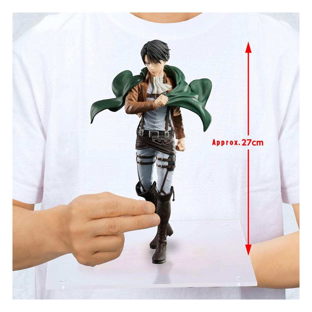 Attack On Titan Grandista PVC Statue Levi 27 cm 4983164298765