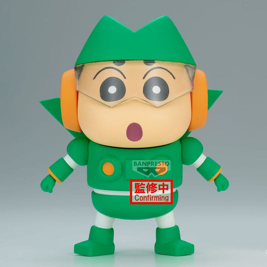 Crayon Shinchan Cosplay PVC Statue Kantam Robo Shinchan 12 cm 4983164299274