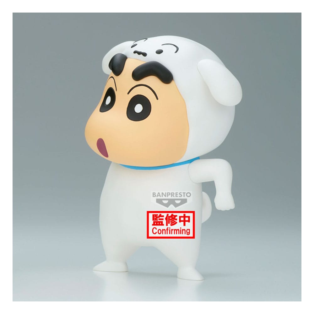 Crayon Shinchan Cosplay PVC Statue Shiro Shinchan 11 cm 4983164299281