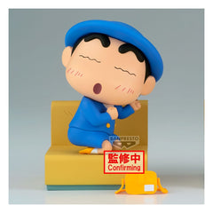 Crayon Shinchan PVC Statue Nakayoshi Memories Let's Go To Kindergarten With Nene-chan (A:Shinnosuke) 10 cm 4983164299847