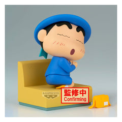 Crayon Shinchan PVC Statue Nakayoshi Memories Let's Go To Kindergarten With Nene-chan (A:Shinnosuke) 10 cm 4983164299847