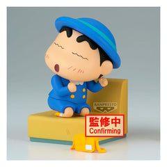 Crayon Shinchan PVC Statue Nakayoshi Memories Let's Go To Kindergarten With Nene-chan (A:Shinnosuke) 10 cm 4983164299847