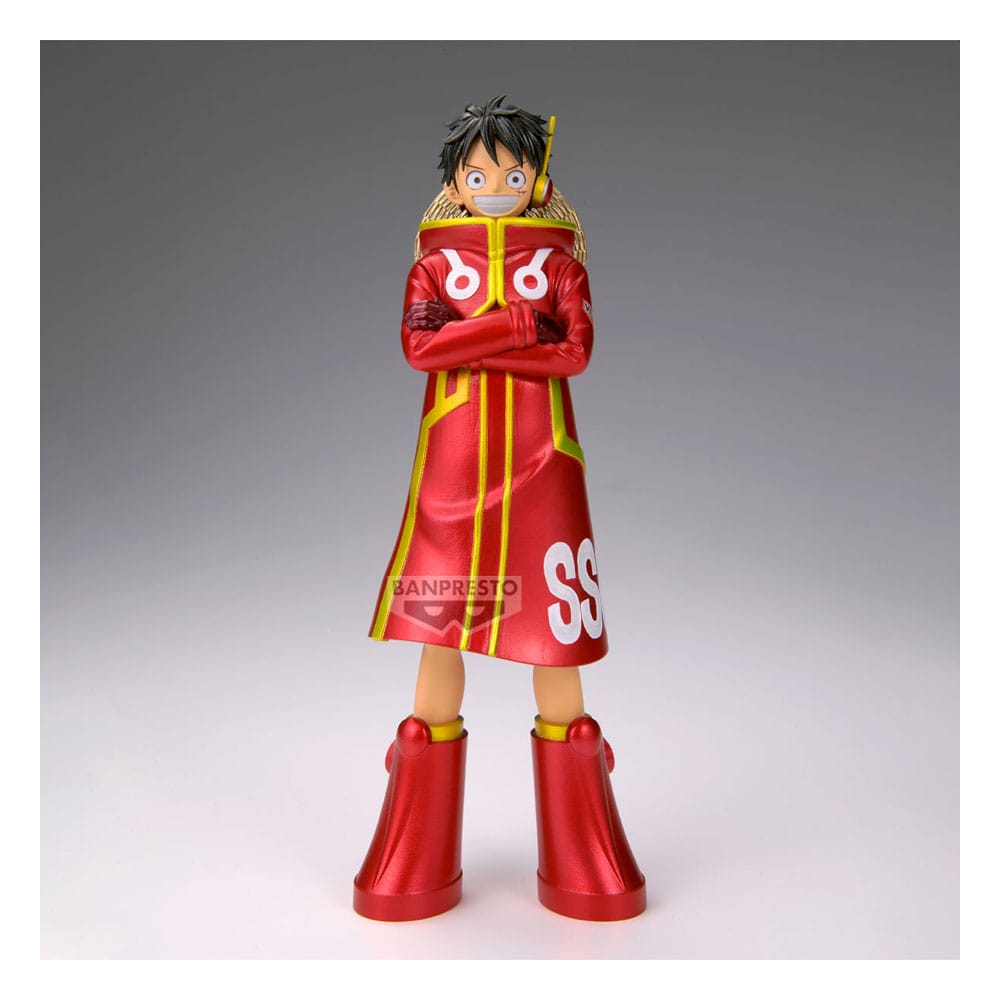 One Piece DXF - The Grandline Series PVC Statue Monkey D. Luffy (Ver. A) 16 cm 4983164300642