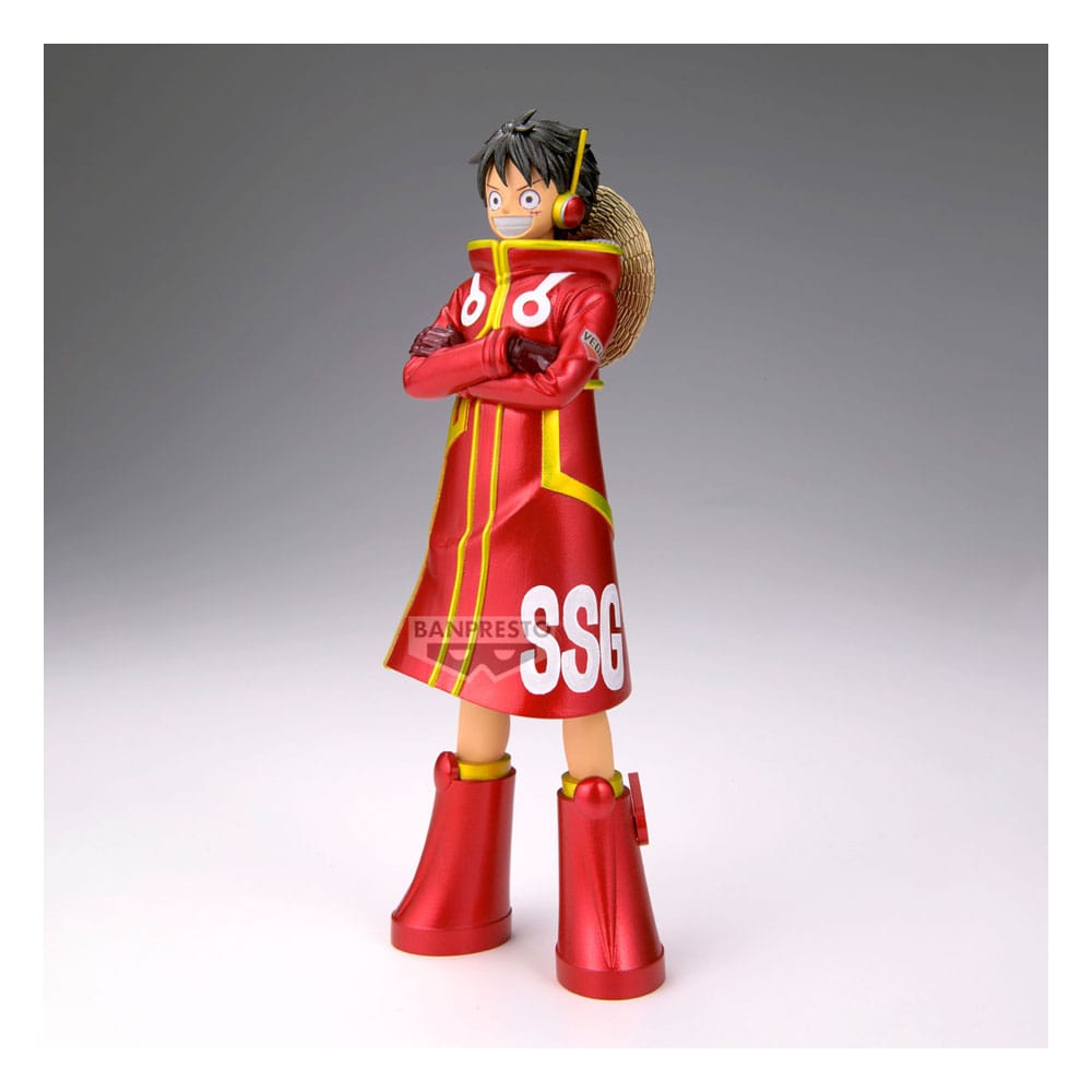 One Piece DXF - The Grandline Series PVC Statue Monkey D. Luffy (Ver. A) 16 cm 4983164300642
