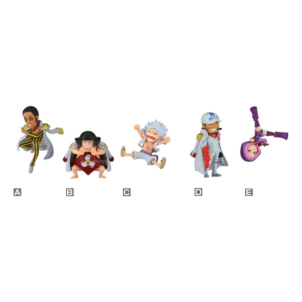 One Piece World Collectable Figure Egghead 6 PVC Statue Blind Box (12) 4983164300789