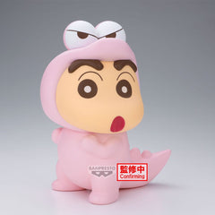 Crayon Shinchan Big Sofvimates PVC Statue Shinnosuke Nohara (Waniyamasan Ver.) Pastel Color Ver. 18 cm 4983164300826
