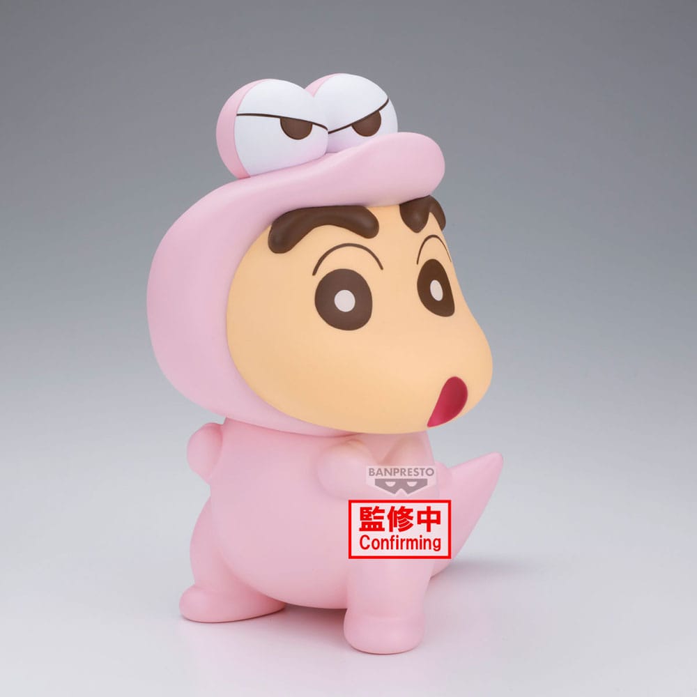 Crayon Shinchan Big Sofvimates PVC Statue Shinnosuke Nohara (Waniyamasan Ver.) Pastel Color Ver. 18 cm 4983164300826