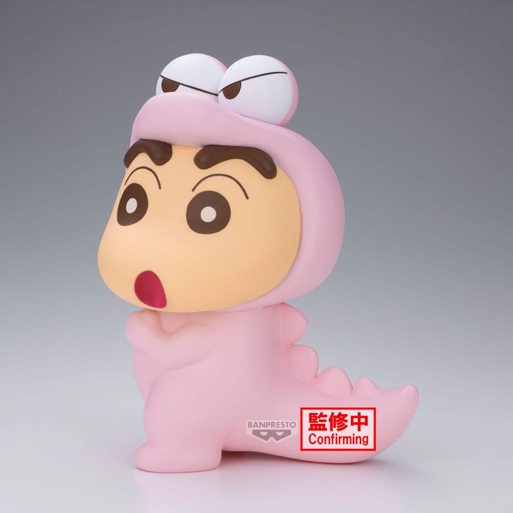 Crayon Shinchan Big Sofvimates PVC Statue Shinnosuke Nohara (Waniyamasan Ver.) Pastel Color Ver. 18 cm 4983164300826