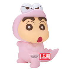 Crayon Shinchan Big Sofvimates PVC Statue Shinnosuke Nohara (Waniyamasan Ver.) Pastel Color Ver. 18 cm 4983164300826