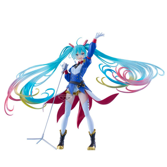 Gundam X Miku Banpresto Evolve PVC Statue Hatsune Miku Figure 21 cm 4983164300871