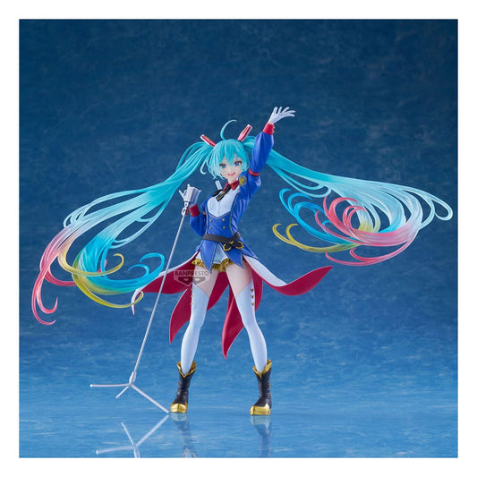 Gundam X Miku Banpresto Evolve PVC Statue Hatsune Miku Figure 21 cm 4983164300871