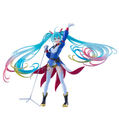 Gundam X Miku Banpresto Evolve PVC Statue Hatsune Miku Figure 21 cm 4983164300871