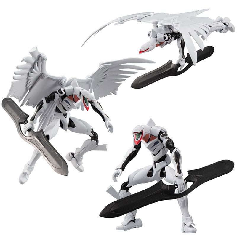 Evangelion Eva-Frame-Ex Action Neon Genesis Evangelion EVA 3-piece set 13 cm 4570117924507