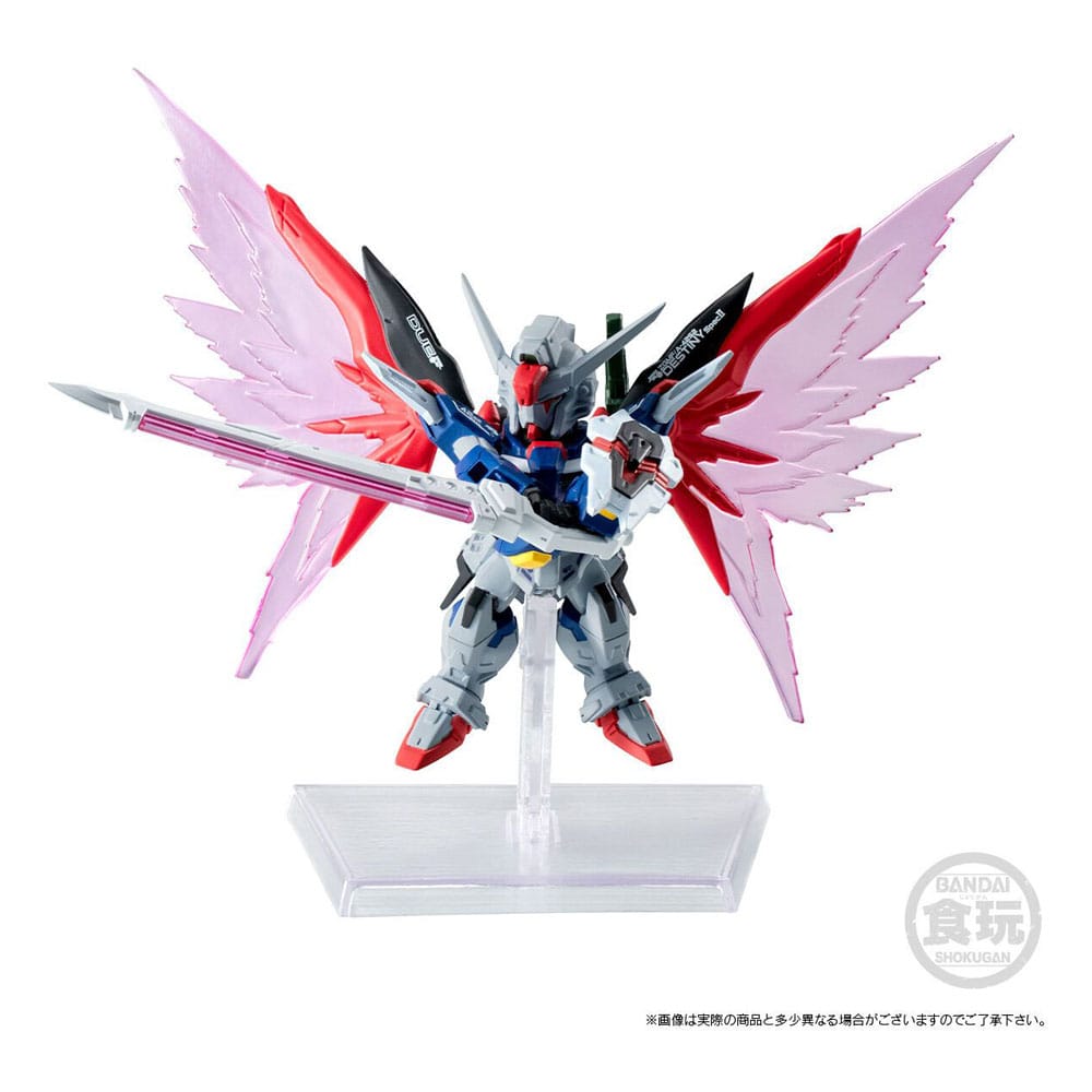 Gundam Seed Freedom: Gundam Converge Figure Destiny Gundam Spec II 6 cm 4570117925917