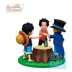 One Piece Dramatic Memories Ichibansho PVC Statue Ace & Sabo & Luffy 10 cm 4573102690418