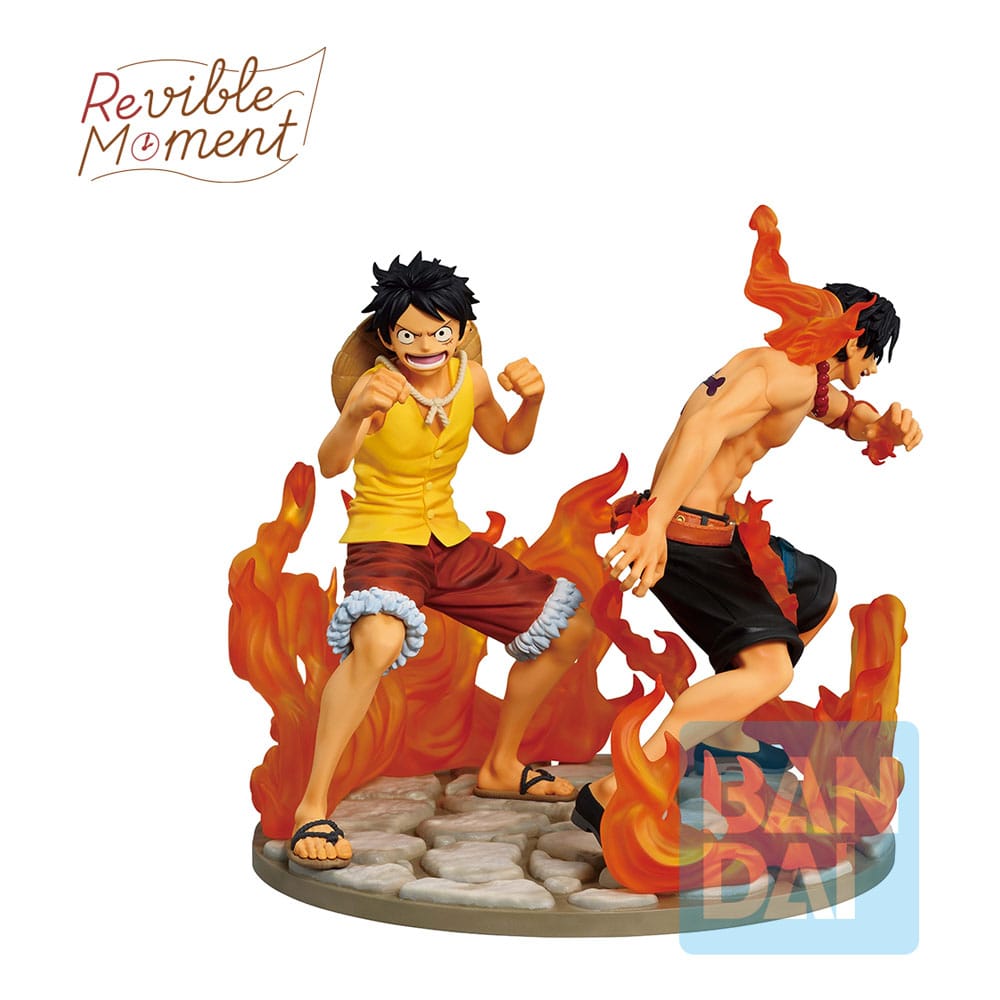 One Piece Dramatic Memories Ichibansho PVC Statue Ace & Luffy 15 cm 4573102690456