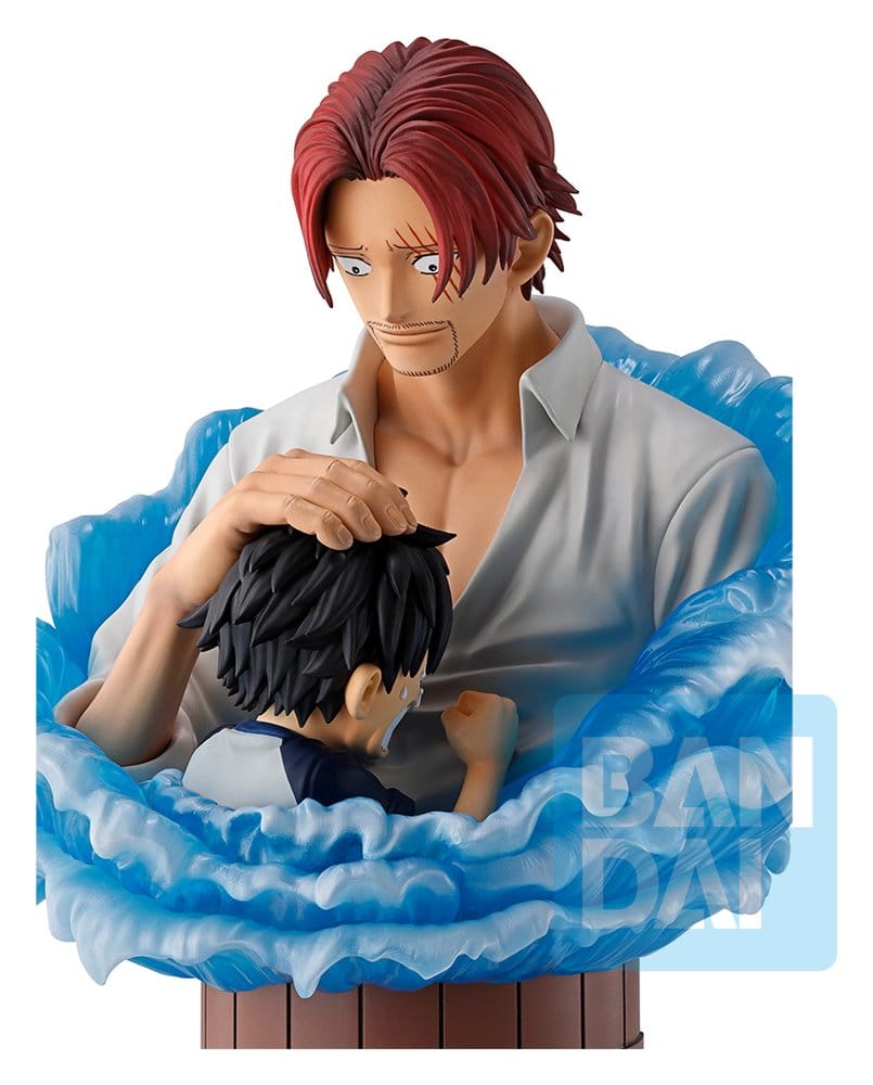 One Piece Ichibansho PVC Figure Shanks & Luffy (Red Hair Pirates) 15 cm 4573102724076