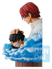 One Piece Ichibansho PVC Figure Shanks & Luffy (Red Hair Pirates) 15 cm 4573102724076