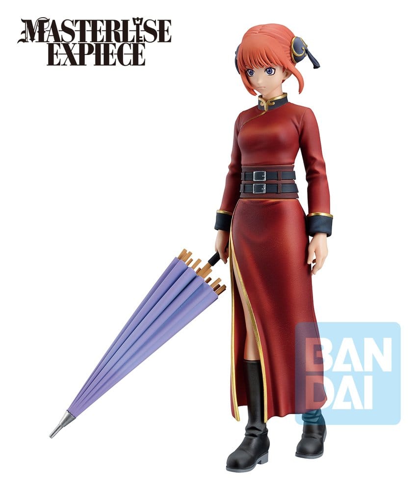 Gintama 20th Aniversary: Gintama Exhibition Part 2 Ichibansho Masterlise Expiece PVC Figure Kagura 17.5 cm 4573102724656