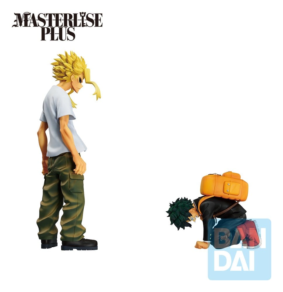 My Hero Academia Ichibansho Masterlise Plus PVC Figure Izuku Midoriya & All Might 27 cm 4573102725165