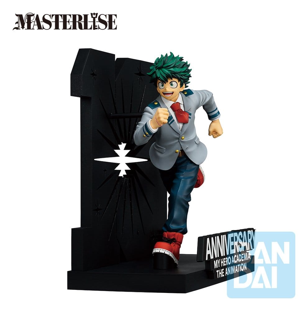 My Hero Academia Ichibansho Masterlise PVC Figure Izuku Midoriya -10th Anniversary- 21 cm 4580886842513