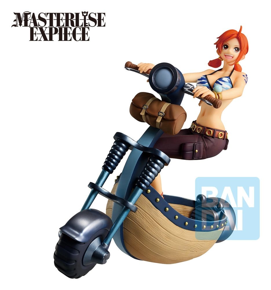 One Piece Playing Love Song in the Sky Ichibansho Masterlise Expiece PVC Figure Nami 18 cm 4580886842919