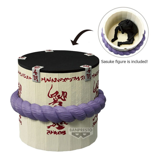 Naruto Figure Life pencil holder Sasuke's Coffin 10 cm 4573102696168