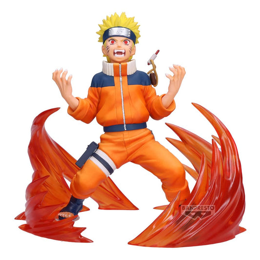 Naruto 72 series Vibration Stars PVC Statue Naruto Uzumaki & Sasuke Uchiha Version A: Naruto Uzumaki 15 cm 4573102696175