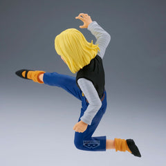 Dragon Ball Z Match Makers PVC Statue Android 18 11 cm Vs. Mr. Satan 8 cm 4573102696458