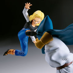 Dragon Ball Z Match Makers PVC Statue Android 18 11 cm Vs. Mr. Satan 8 cm 4573102696458