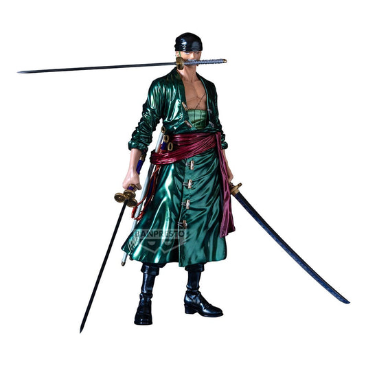 One Piece Premium The Metallic PVC Statue Roronoa Zoro 30 cm 4573102696847