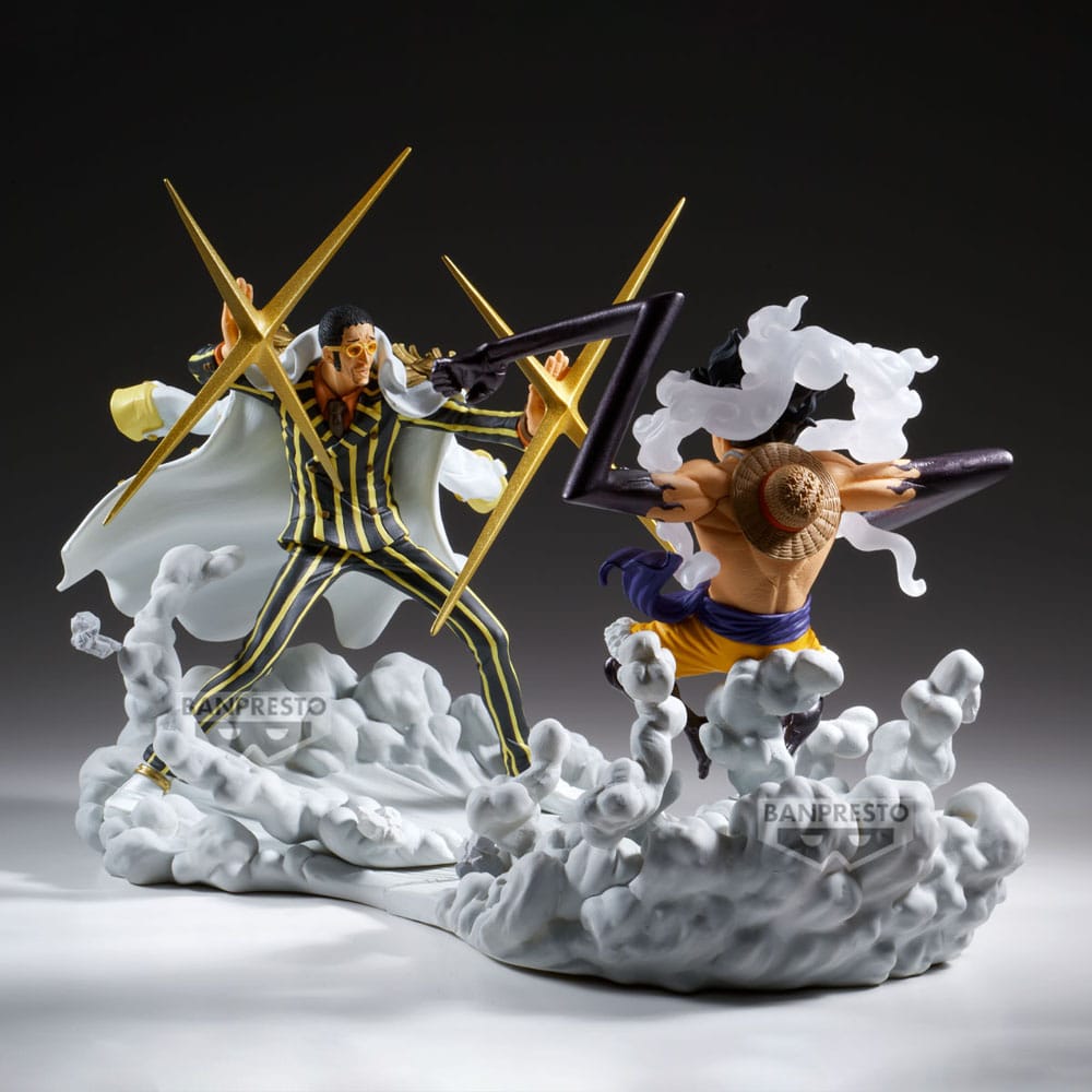 One Piece Senkozekkei PVC Statue Monkey D. Luffy Gear 4 15 cm 4573102710253