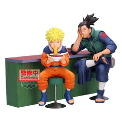 Naruto 72 Series PVC Statue Naruto Uzumaki & Iruka Umino (B: Iruka Umino) 13 cm 4573102711427