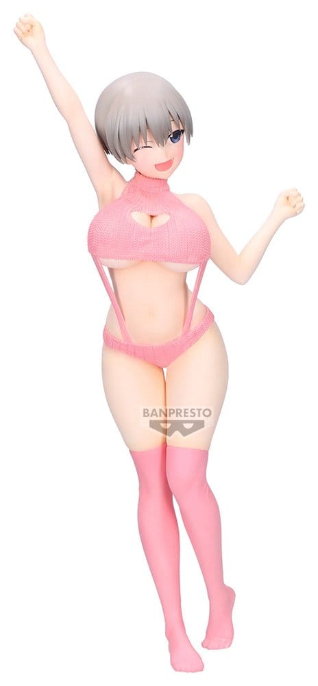 Uzaki-chan Wants to Hang Out! Eternal Romance PVC-Figur Hana Uzaki (Sweater Swimsuit Ver.) 28 cmUzaki-chan Wants to Hang Out! Eternal Romance PVC Figure Hana Uzaki (Sweater Swimsuit Ver.) 28 cmUzaki-chan Wants to Hang Out! Eternal Romance figurine PVC Han 4573102712899