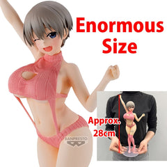 Uzaki-chan Wants to Hang Out! Eternal Romance PVC-Figur Hana Uzaki (Sweater Swimsuit Ver.) 28 cmUzaki-chan Wants to Hang Out! Eternal Romance PVC Figure Hana Uzaki (Sweater Swimsuit Ver.) 28 cmUzaki-chan Wants to Hang Out! Eternal Romance figurine PVC Han 4573102712899