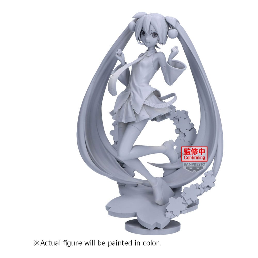 Hatsune Miku Banpresto Evolve PVC Statue Sakura Miku 23 cm 4573102713124