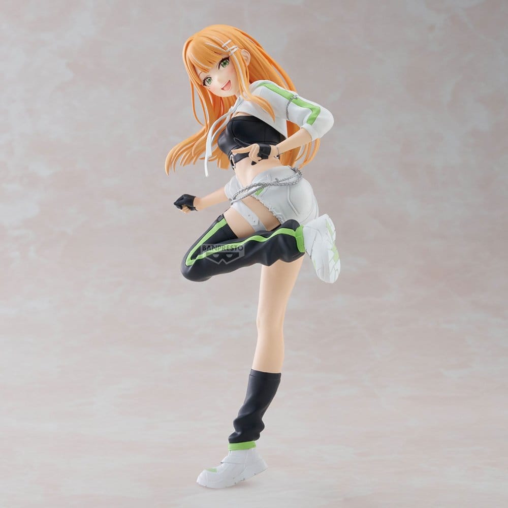 The Idolm@ster Gakuen Espresto PVC Statue Sumika Shiun Accent green ver. 22 cm 4573102714664