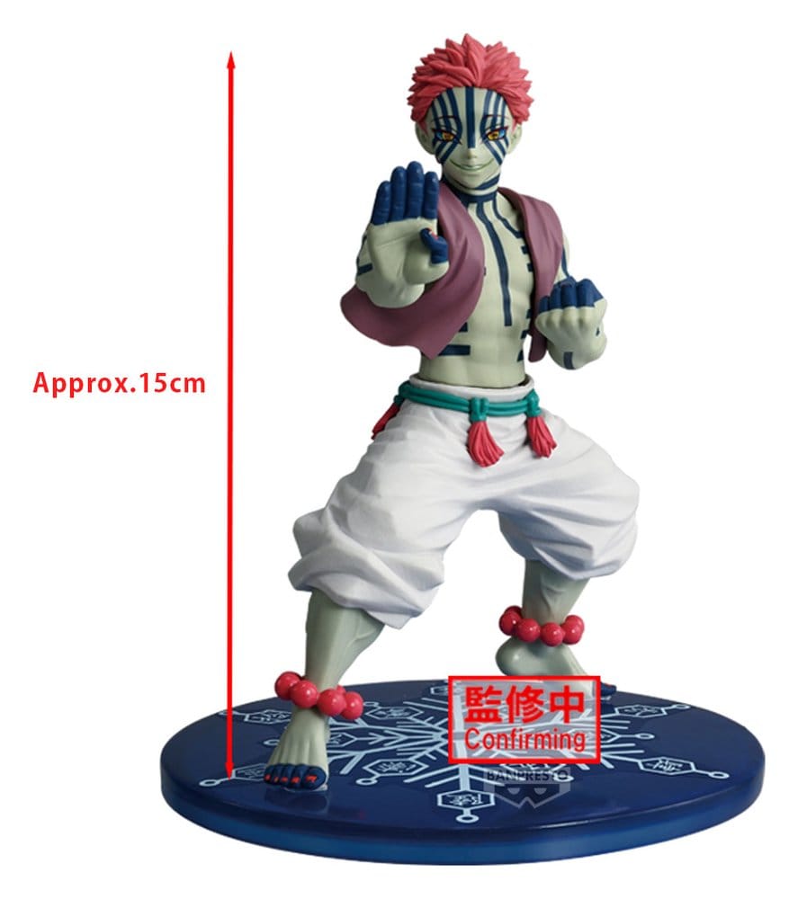 Demon Slayer: Kimetsu no Yaiba Vibration Stars PVC Figure Akaza 15 cm 4573102716804