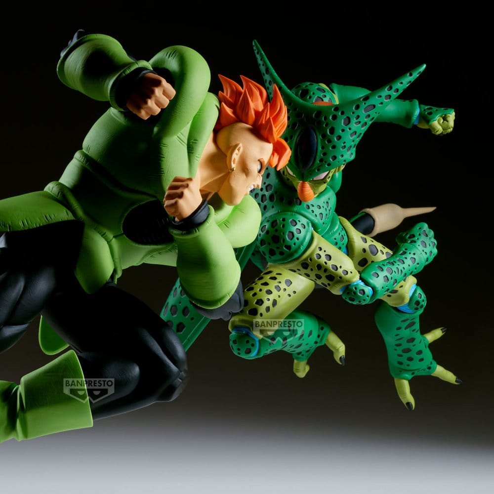 Dragon Ball Z Match Makers PVC Figure Cell (vs Android 16) 16 cm 4573102718815