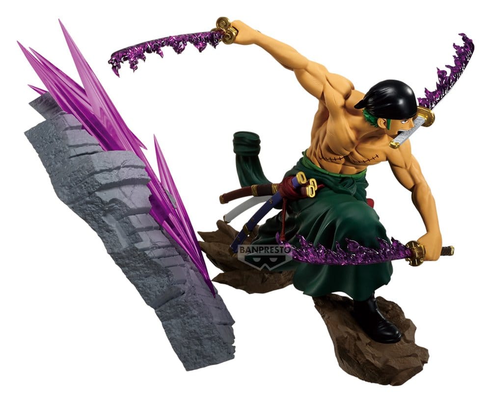 One Piece Theorama Soul PVC Figure Roronoa Zoro 21 cm 4573102718891